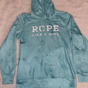 Hooey rope like a girl hoodie